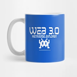 Sci Fi Web 3 Metaverse Explorer Mug